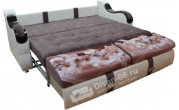 Еврокнижка Эко 27 (Металлокаркас) тройной раскладки (ЭМИ 8, Сакура беж)