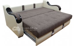 Еврокнижка Эко 27 (Металлокаркас) тройной раскладки (ЭМИ 8, Сакура беж)