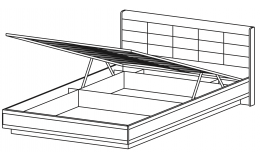 Кровать КР-1851 (1,2х2,0)