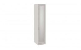 Шкаф для белья с 1 зеркальной дверью с опорой «Сабрина» (Кашемир)